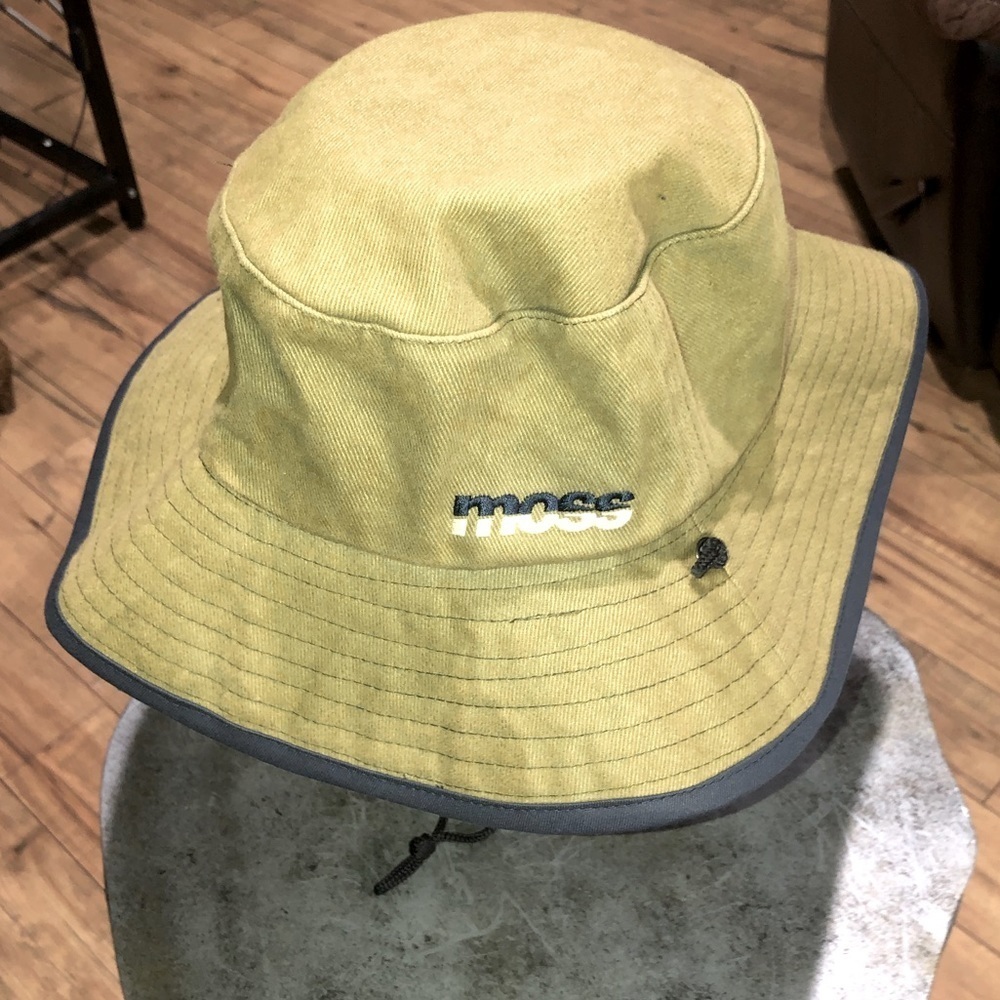 Moss Green Bucket Fisherman’s hat One size with drawstring